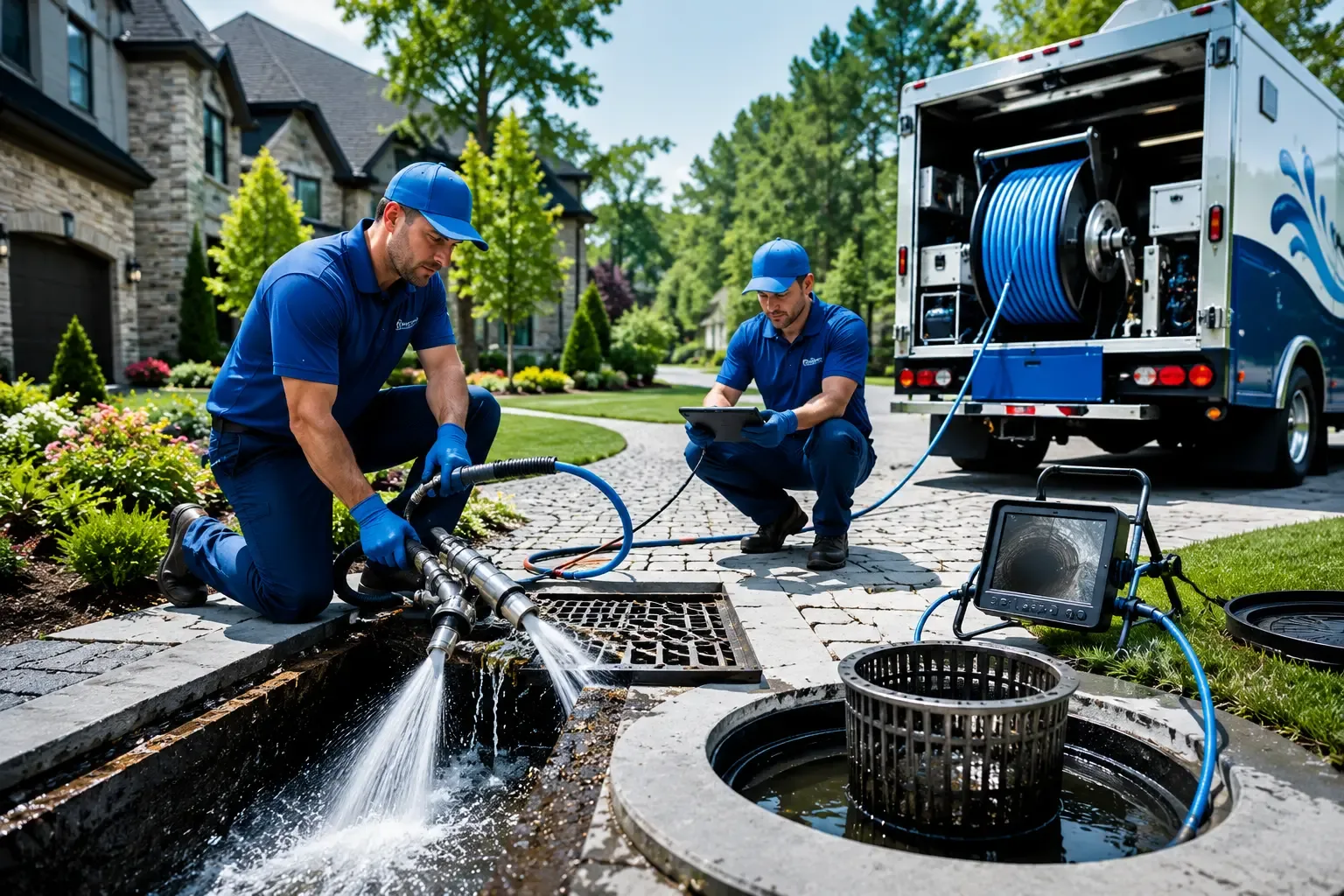 Local outdoor drain cleaning professionals in Waxahachie, TX